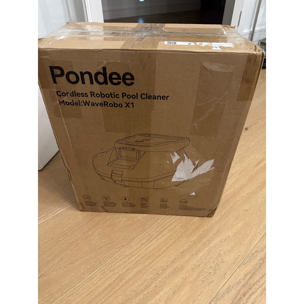 Pondee Cordless Robotic Pool Cleaner Wave Robo X1 - Picture 1 of 4